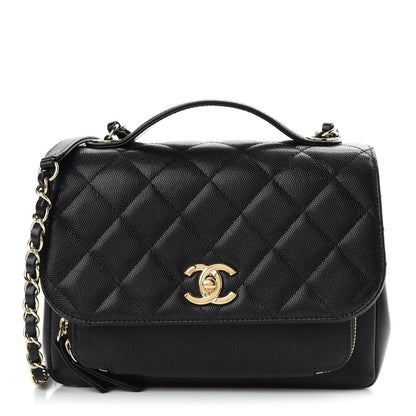 Chanel Caviar Quilted Small Business Affinity Flap Black 1 of 10