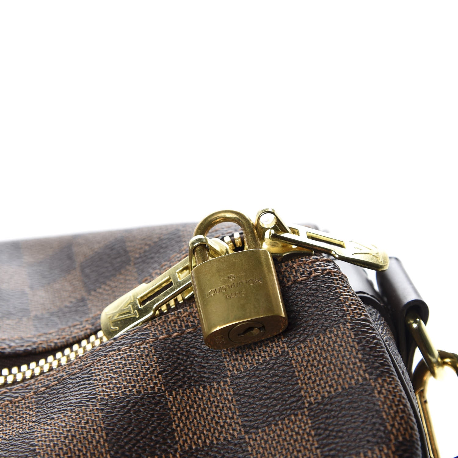 Louis Vuitton Damier Ebene Keepall Bandouliere 55 10 of 10