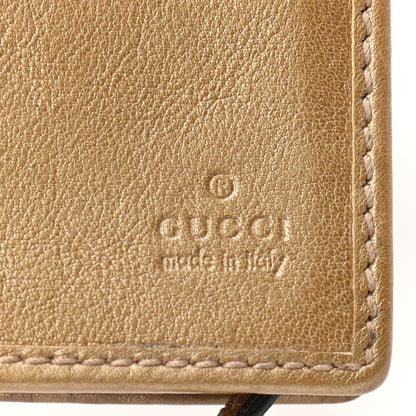 Gucci Metallic Guccissima Abbey Continental Wallet Gold 6 of 11