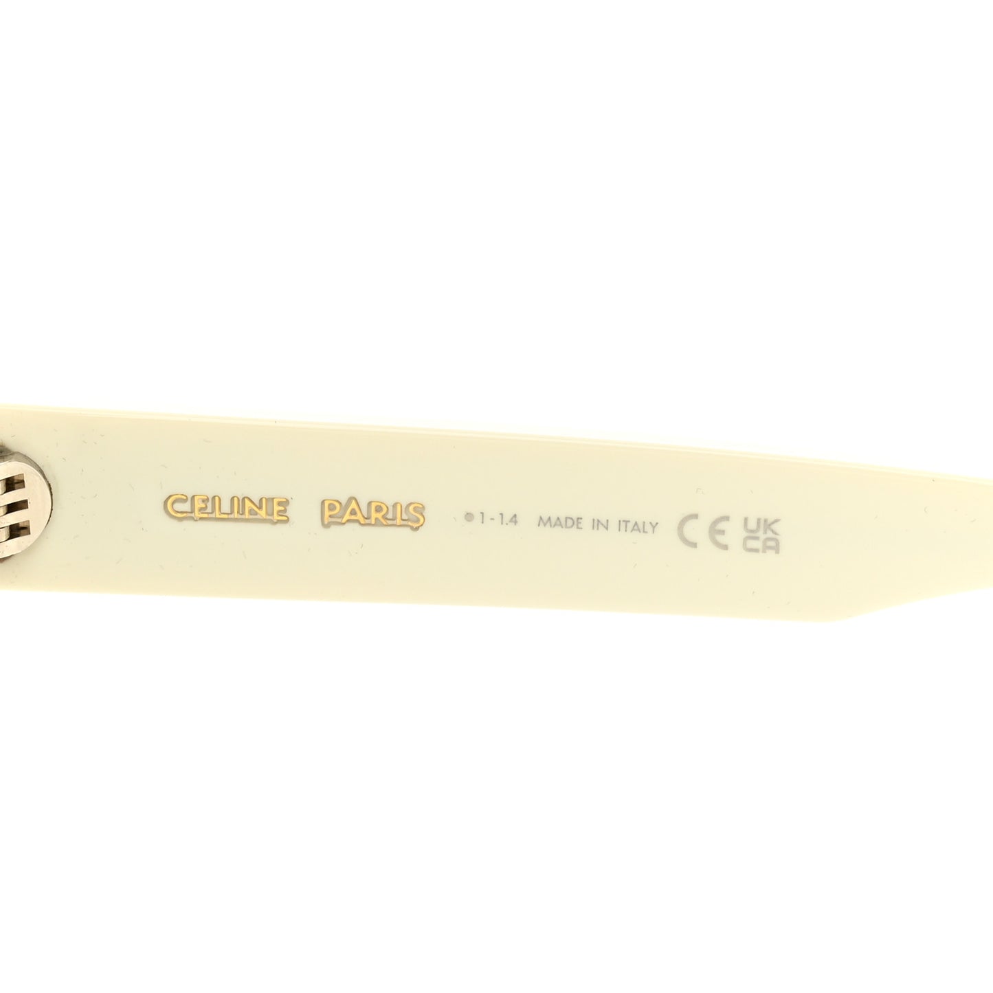 Acetate Triomphe 01 Sunglasses CL 40238U White