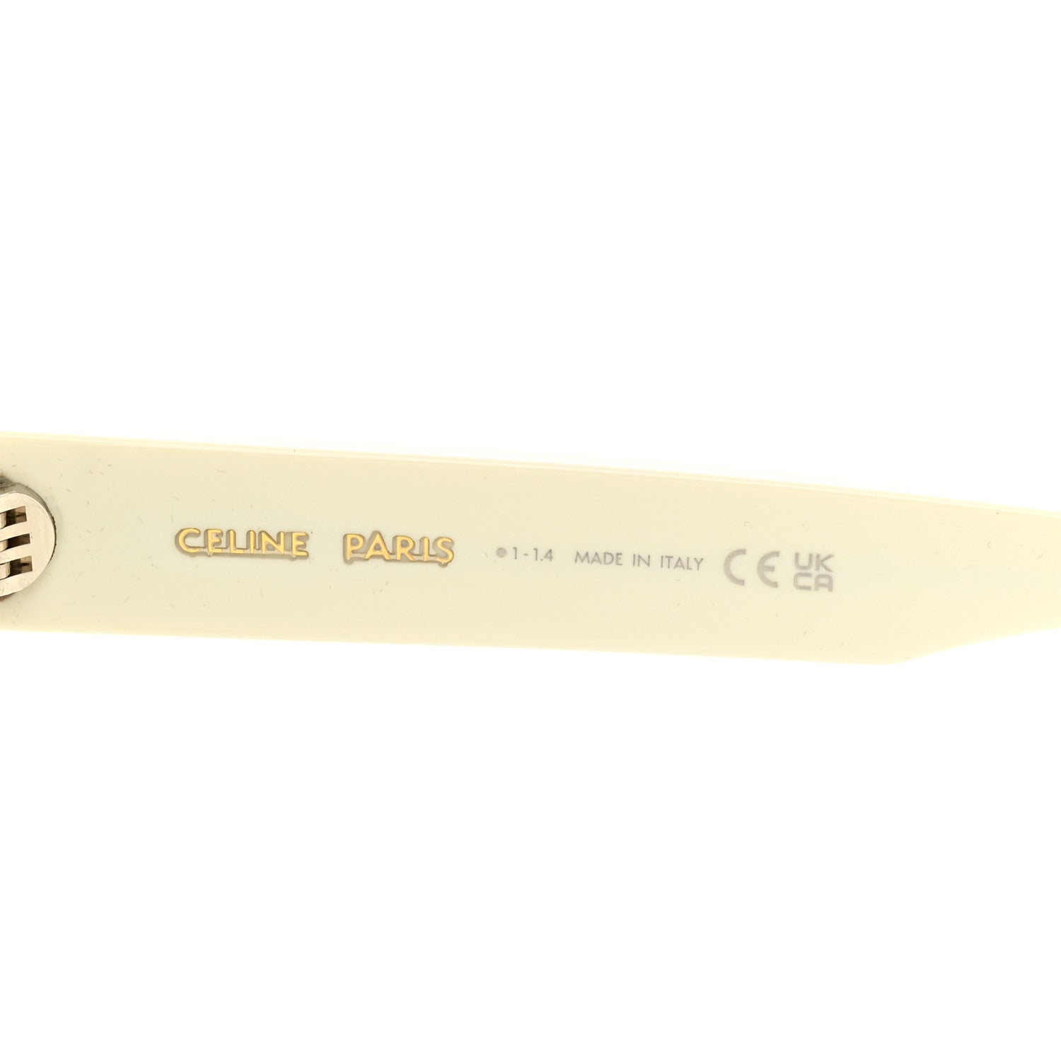 Celine Acetate Triomphe 01 Sunglasses CL 40238U White 5 of 6