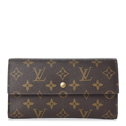 Louis Vuitton Monogram Porte Tresor International Wallet 1 of 12