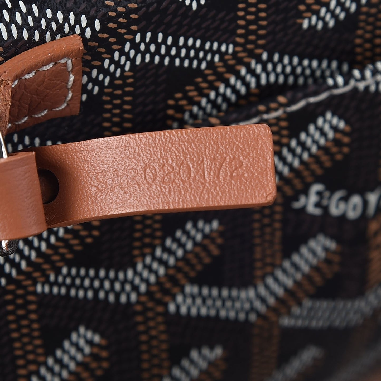 Goyardine Saint Louis PM Black Gold