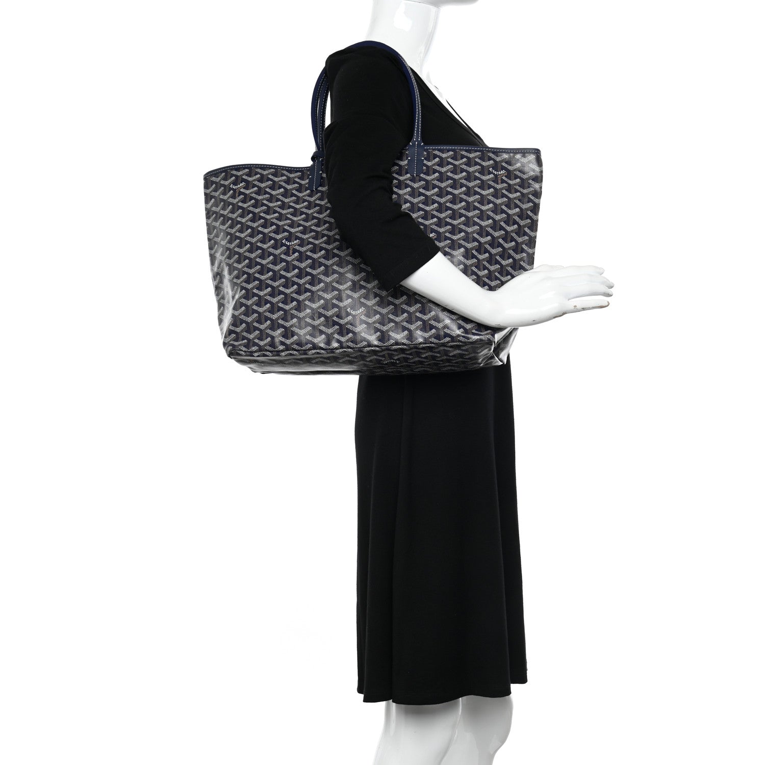 Goyard Goyardine Saint Louis PM Navy 2 of 10