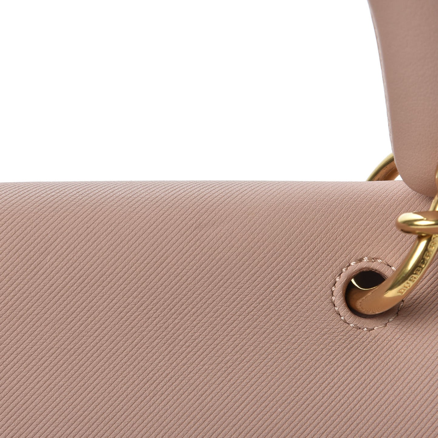 Trench Calfskin Medium DK88 Top Handle Bag Ash Rose