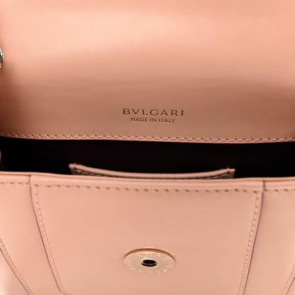 Bulgari Calfskin Serpenti Forever Crossbody Bag Beige 6 of 9