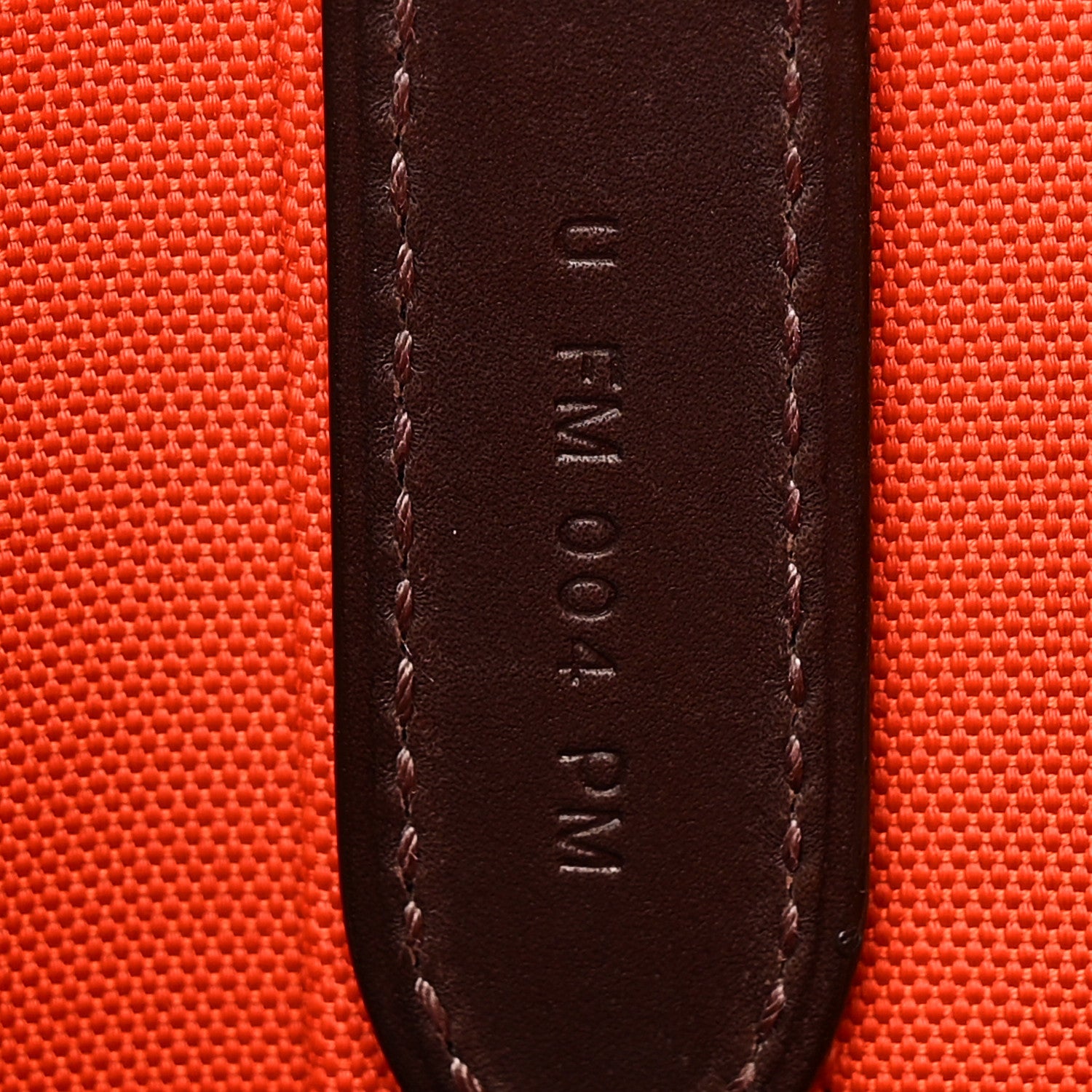 Hermes Canvas The Grooming Bag Bleu Navy Feu 7 of 10