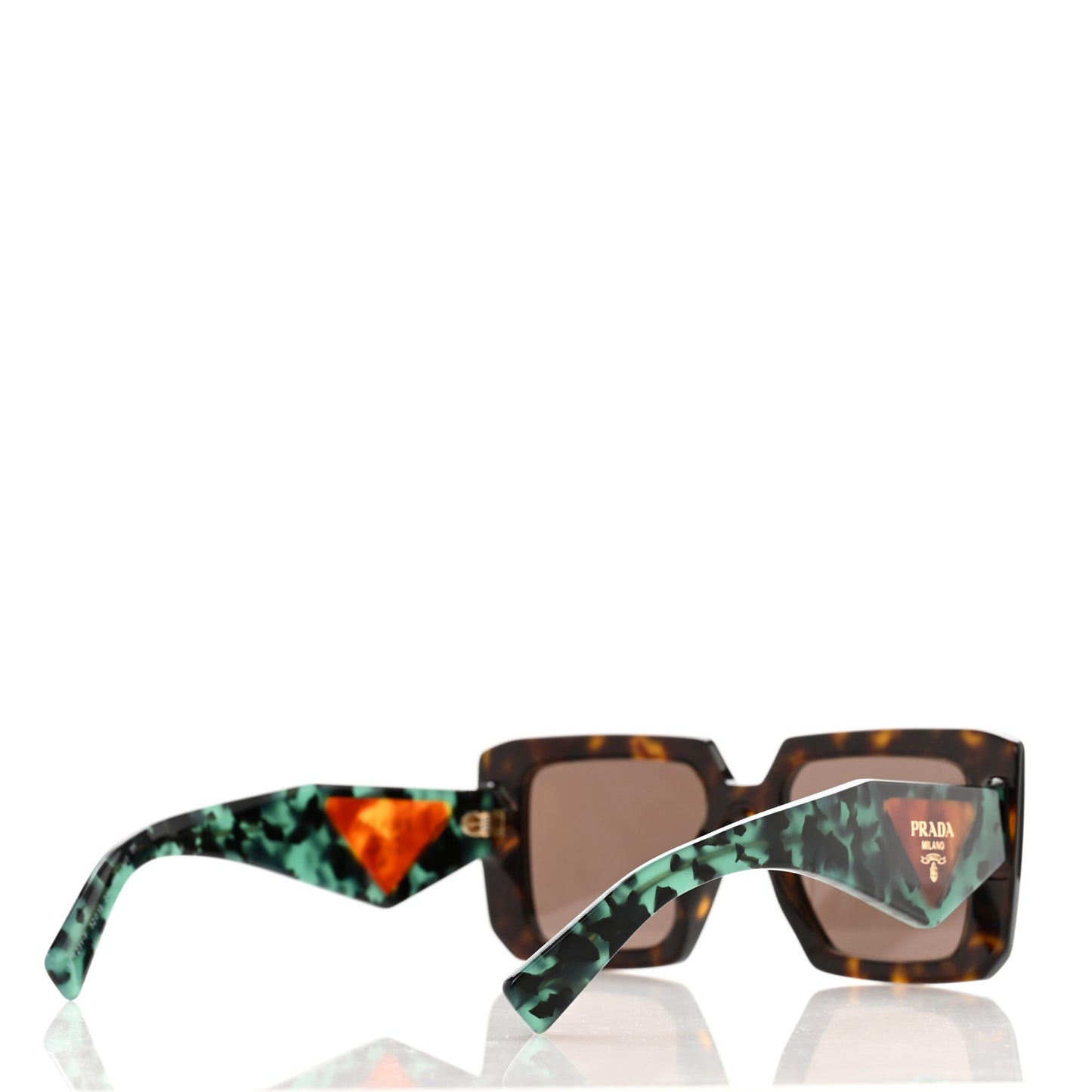 Acetate Symbole Sunglasses SPR 23Y Red Tortoise