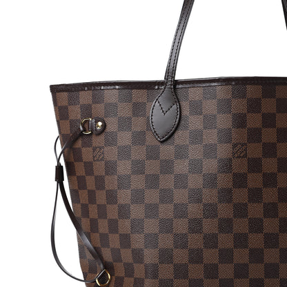Louis Vuitton Damier Ebene Neo Neverfull MM Rose Ballerine 11 of 21