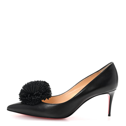 Christian Louboutin Shiny Nappa Konstantina 70 Pumps 37.5 Black 1 of 9