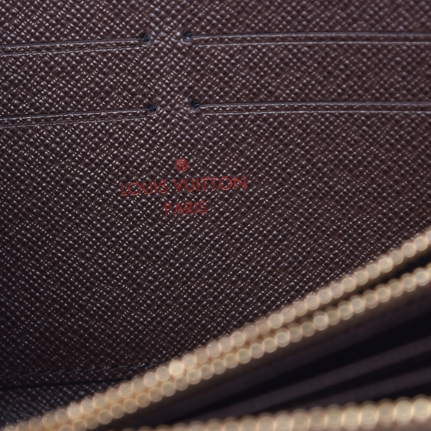 Damier Ebene Zippy Wallet