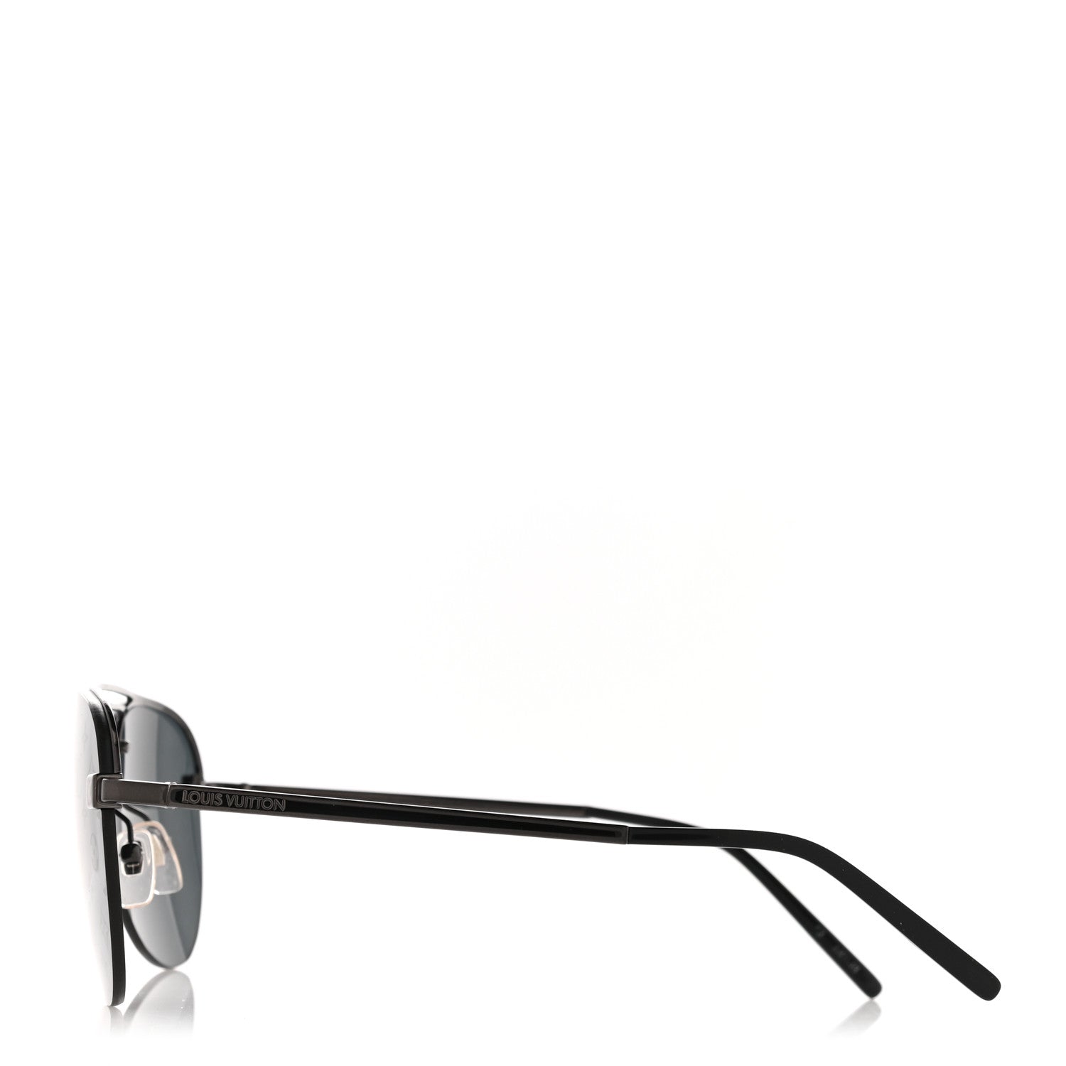Louis Vuitton Monogram Clockwise Sunglasses Z1019W Dark Gun 3 of 7