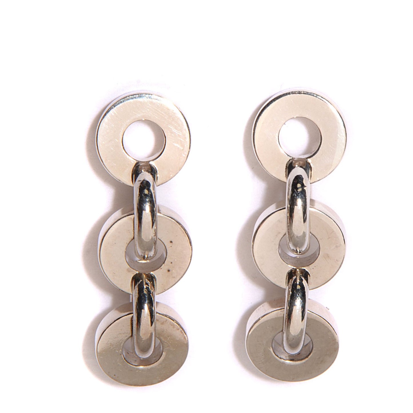 Sterling Silver Link Earrings