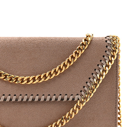 Stella McCartney Shaggy Deer Mini Falabella Crossbody Bag Beige 7 of 9