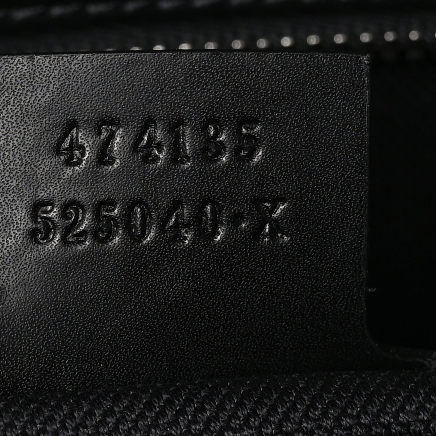 GG Supreme Monogram Appia Calfskin Web Briefcase Black