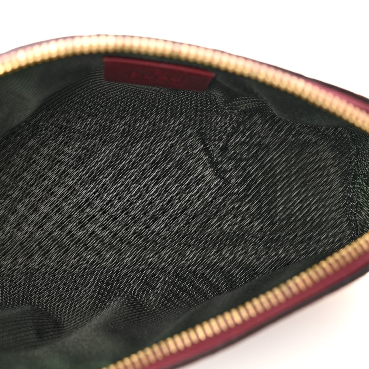 Gucci Guccissima Small Cosmetic Pouch Burgundy 5 of 11