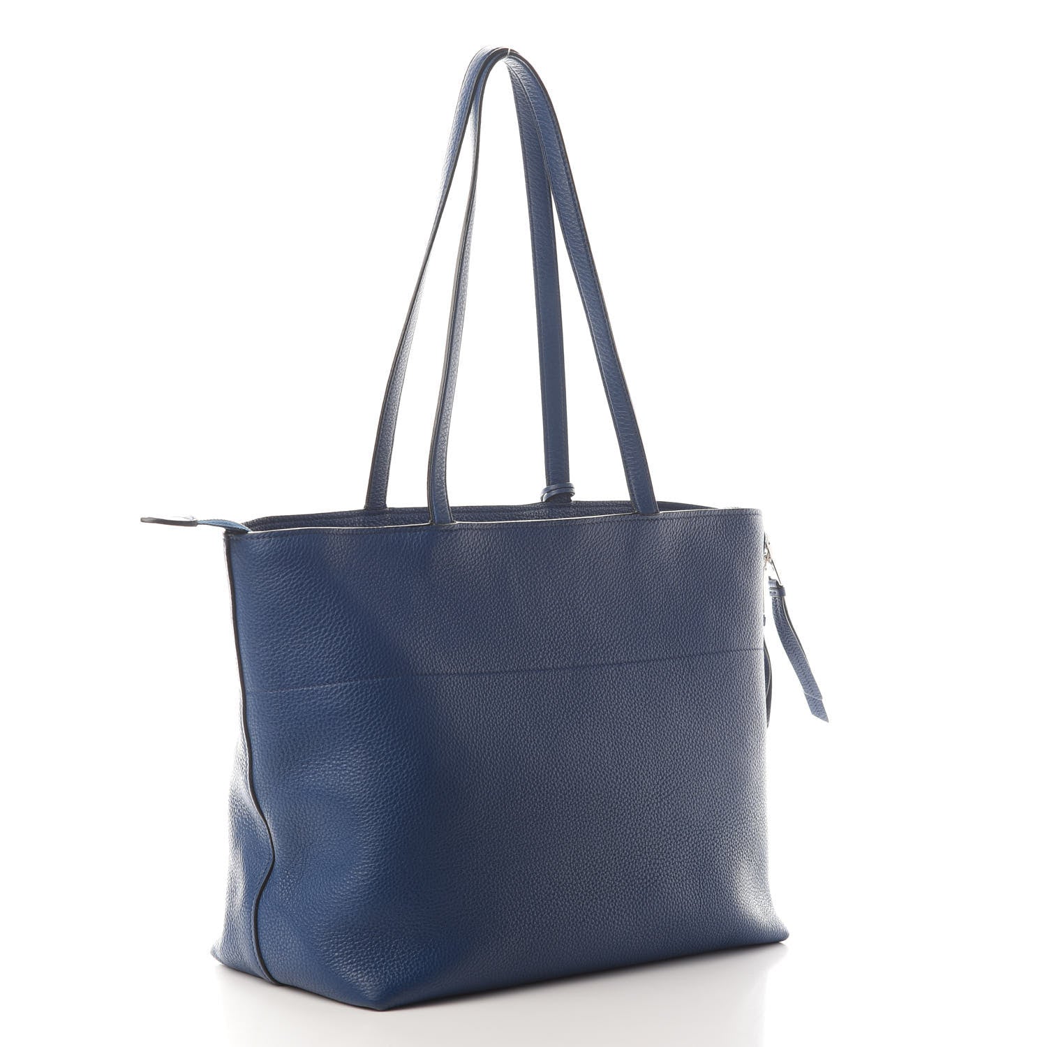 Prada Vitello Phenix Side Zip Tote Inchiostro 3 of 9