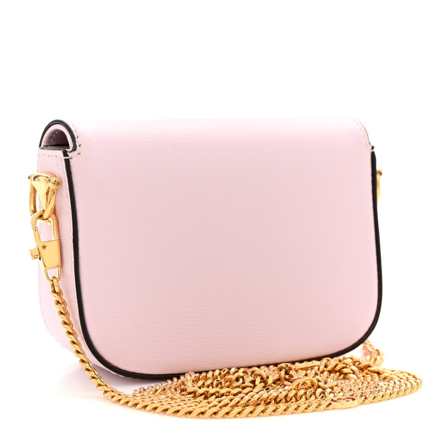 Gucci Calfskin Horsebit 1955 Super Mini Crossbody Bag Light Pink 3 of 13