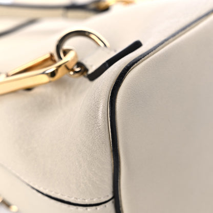 Chloe Suede Calfskin Mini Faye Backpack Off White 10 of 18