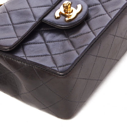 Chanel Lambskin Quilted Mini Square Flap Black 6 of 9