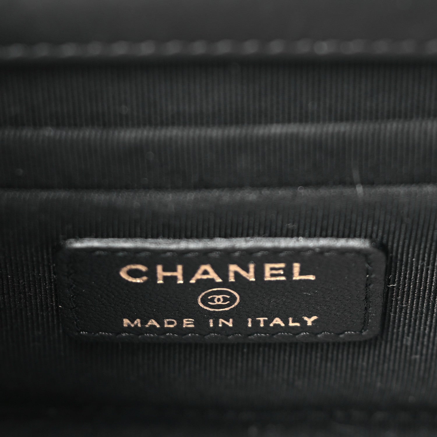 Chanel Lambskin Quilted Mini Trendy CC Chain Wallet Black 6 of 10