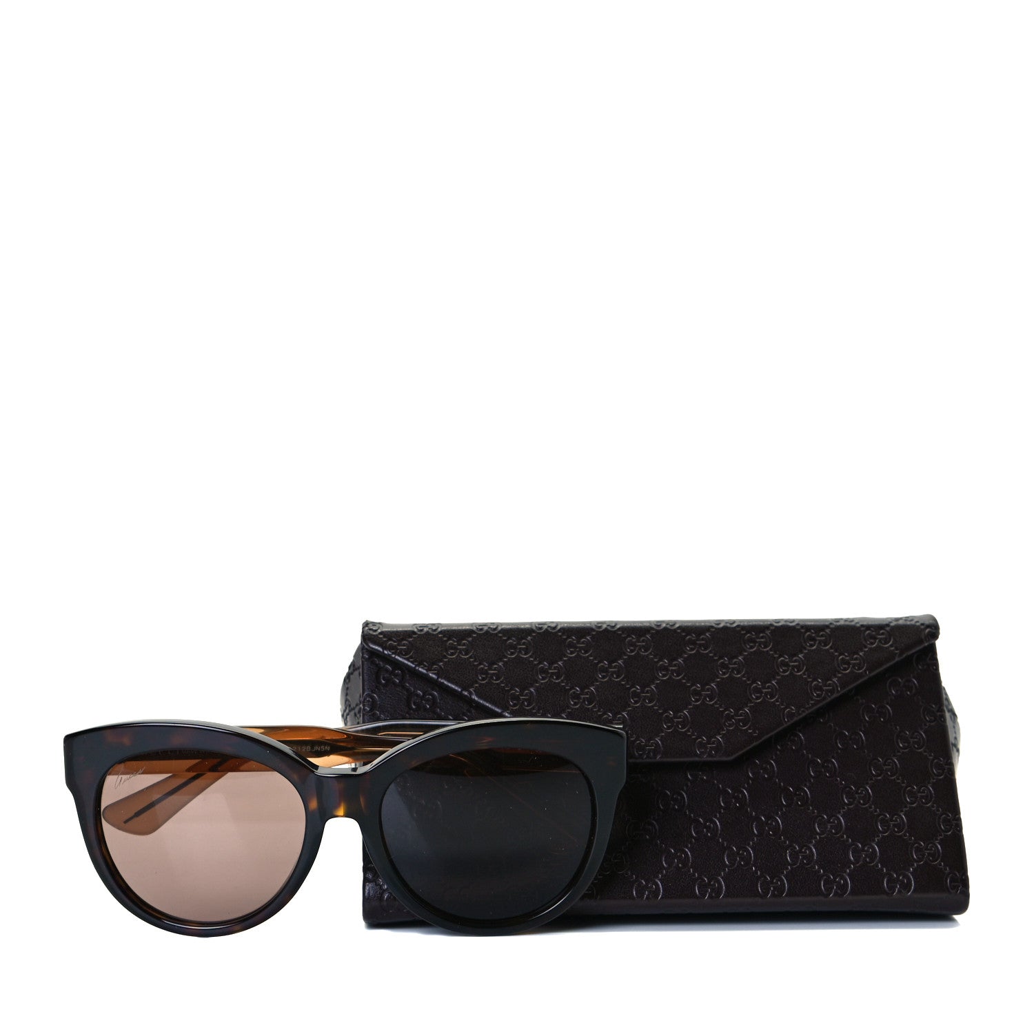 Gucci Acetate Cat Eye Sunglasses GG3757/F/S Tortoiseshell 7 of 7