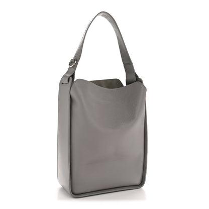 Balenciaga Calfskin Logo Embossed Small Tool 2.0 North-South Tote Balenciaga Grey 5 of 21