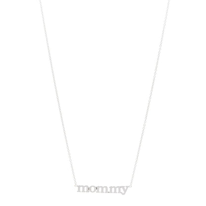 Jennifer Meyer 18K White Gold Mommy Necklace 1 of 4