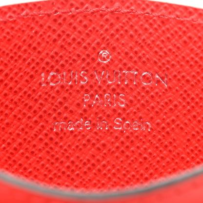 Louis Vuitton X SUPREME Epi Card Holder Red 6 of 11