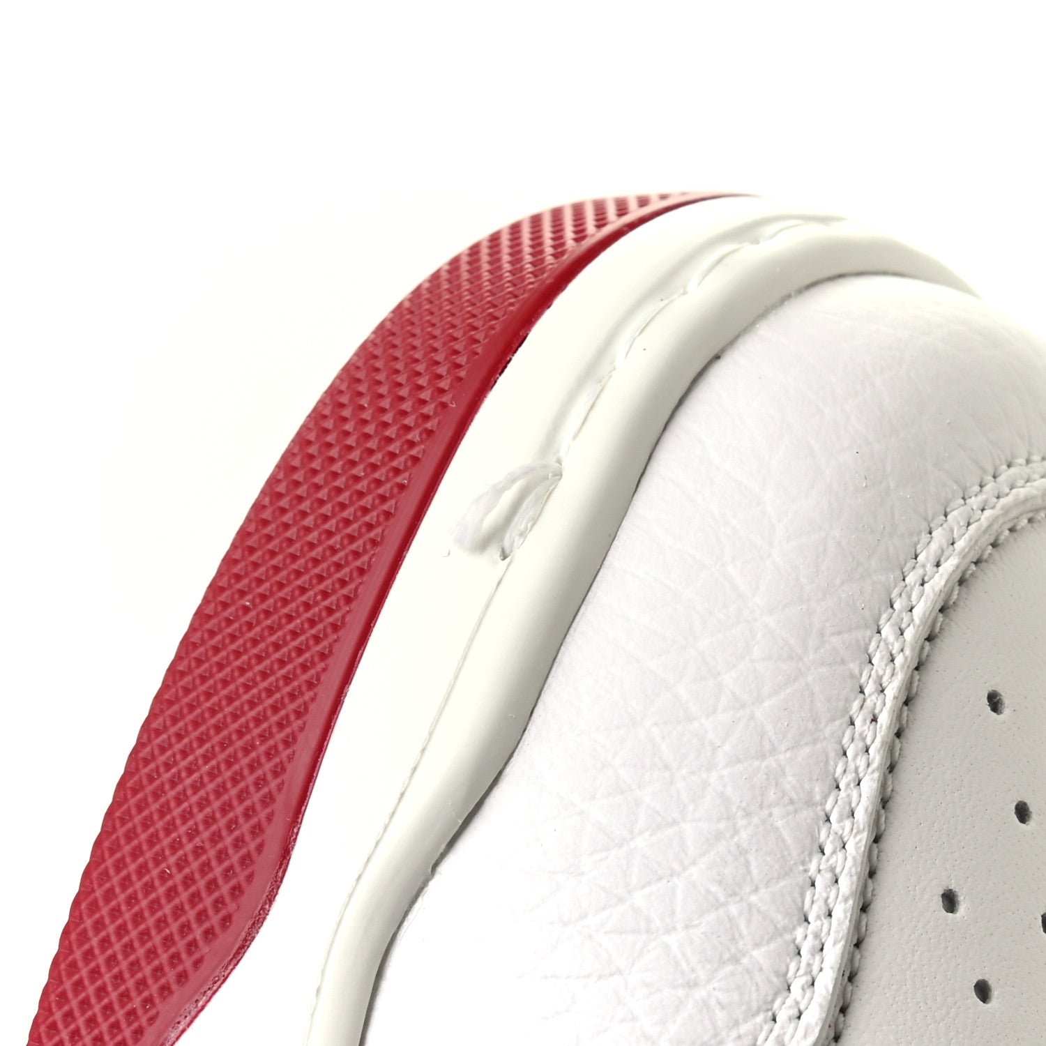 Valentino Garavani Nappa Mens One Stud Low Top Sneakers 43.5 White Red 10 of 11