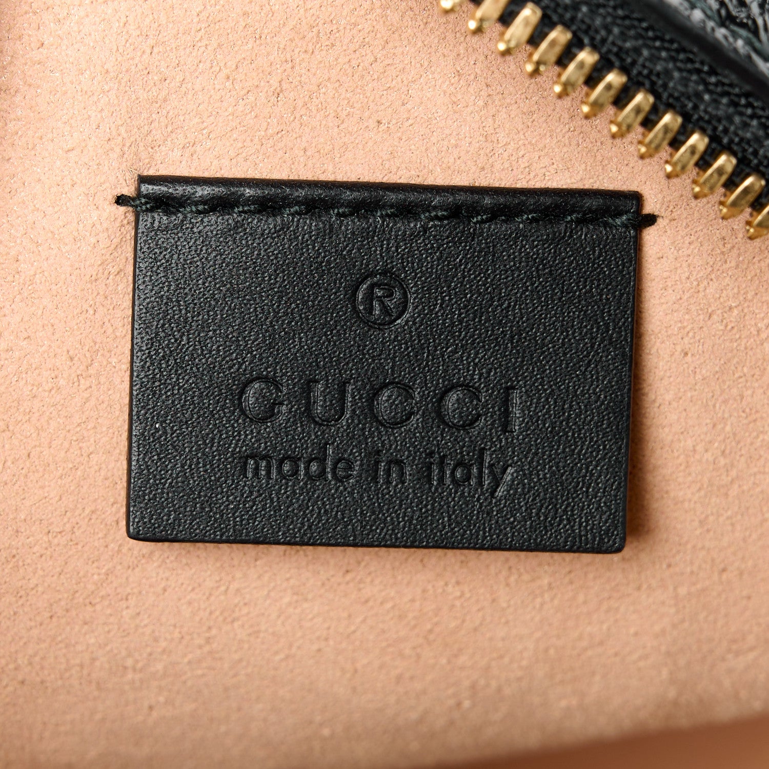 Gucci Suede Patent Web Mini Ophidia Round Shoulder Bag Black 6 of 11