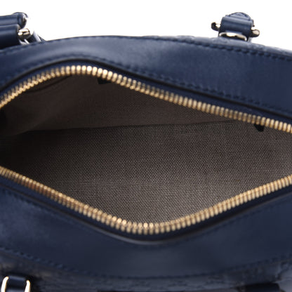 Gucci Soft Microguccissima Small Crossbody Bag Blue 4 of 4