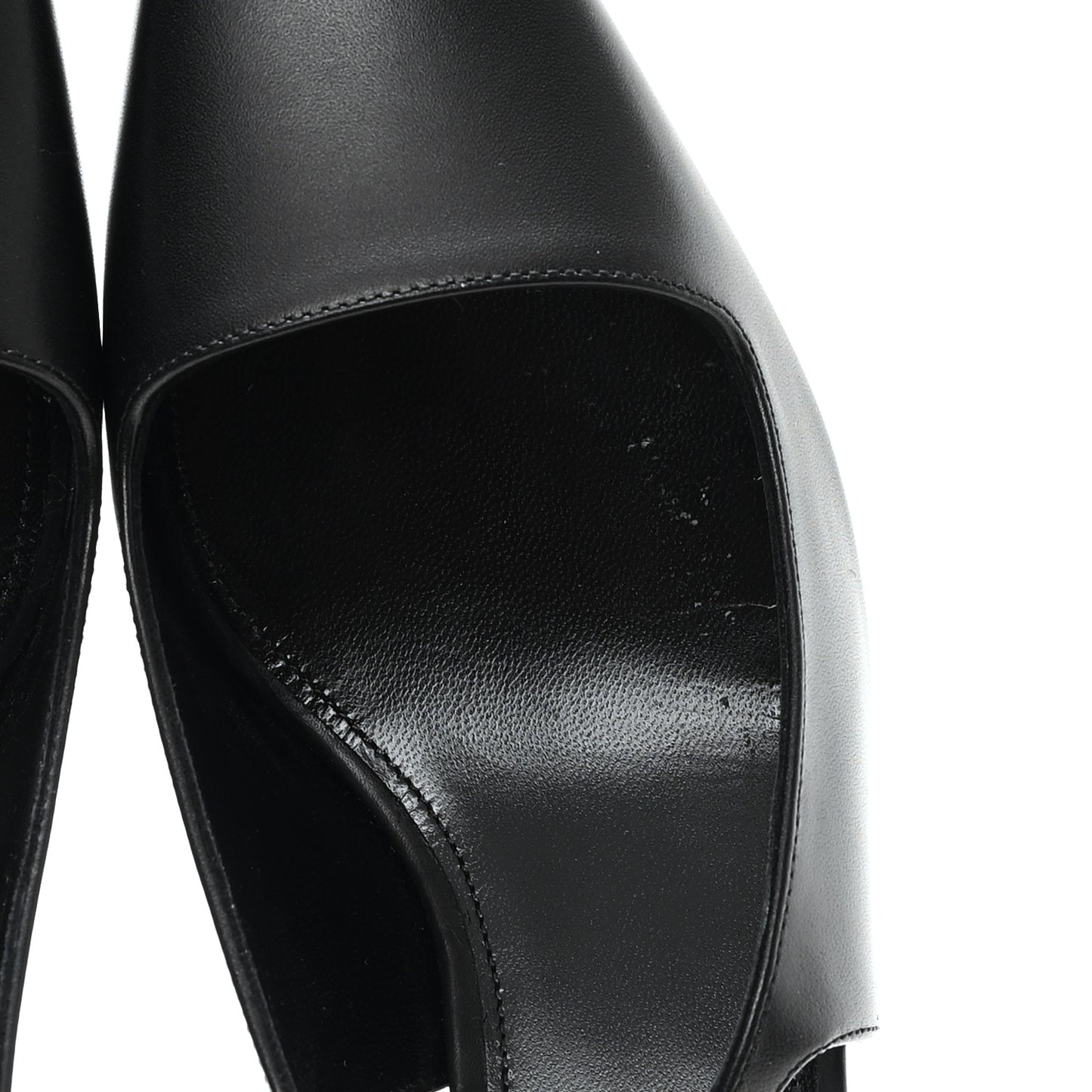 Calfskin G Cube 50mm Slingback Pumps 36 Black