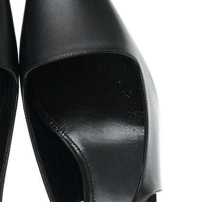 Givenchy Calfskin G Cube 50mm Slingback Pumps 36 Black 10 of 10