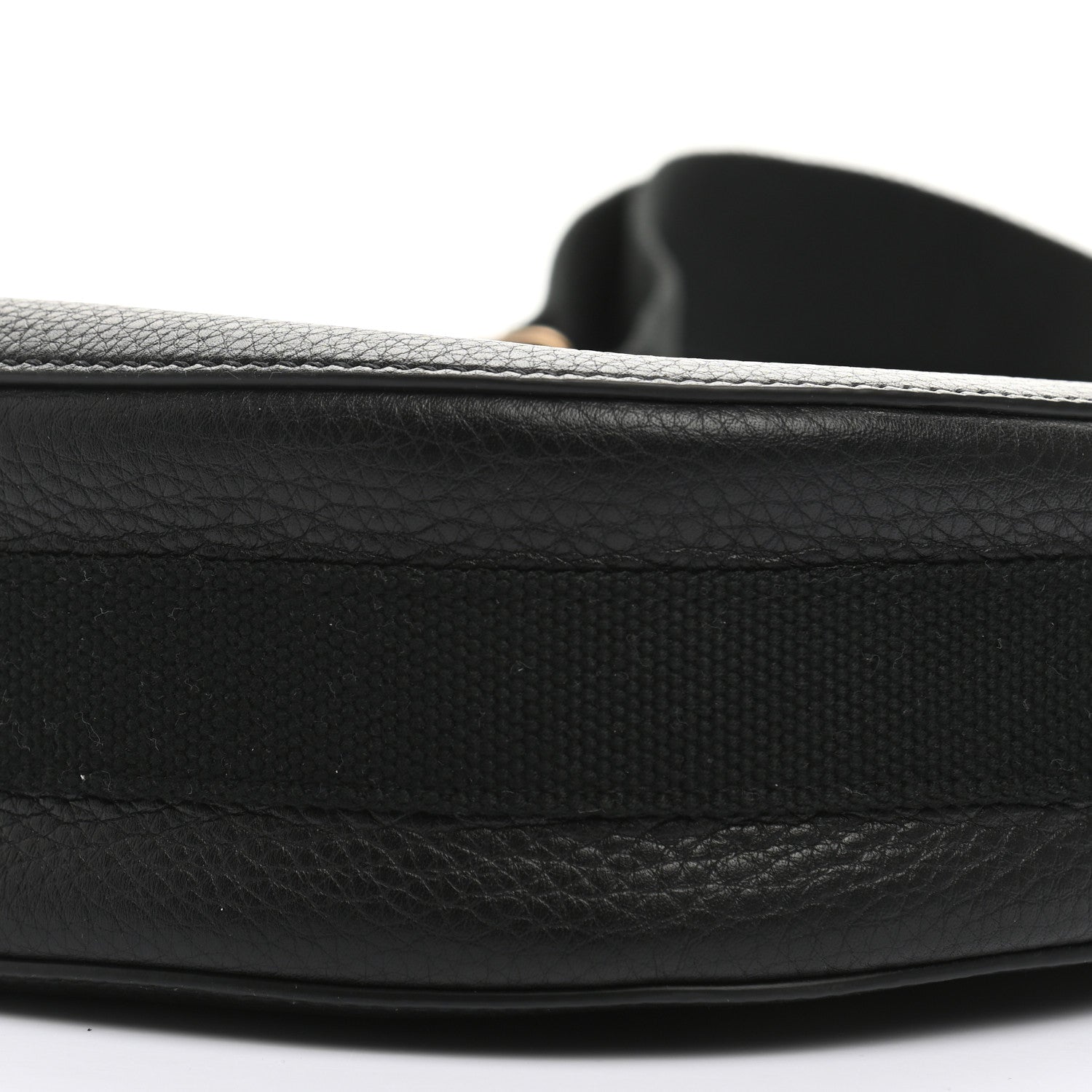 Valentino Garavani Calfskin Logo Embossed Crossbody Bag Black 9 of 9