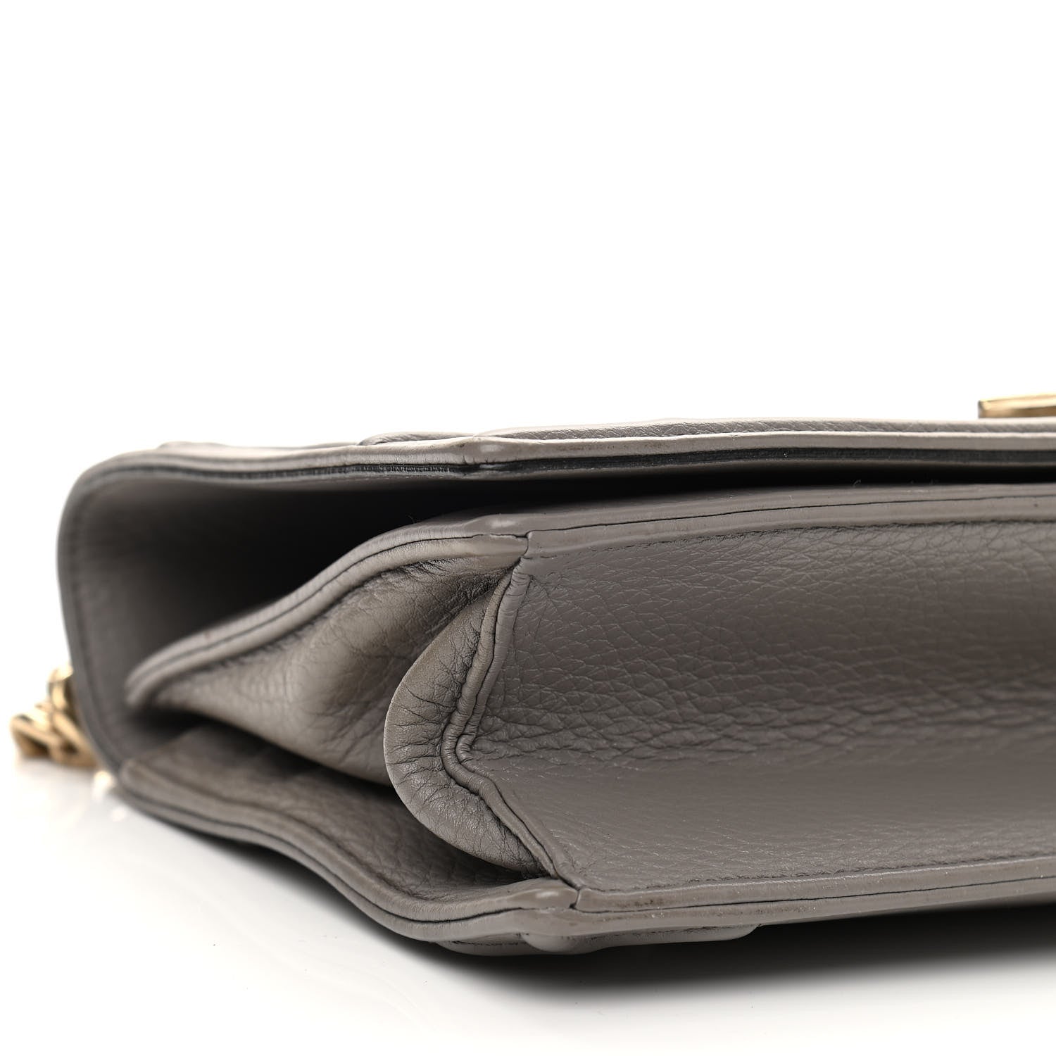Christian Dior Grained Calfskin Medium Diorama Flap Bag Gris 9 of 14