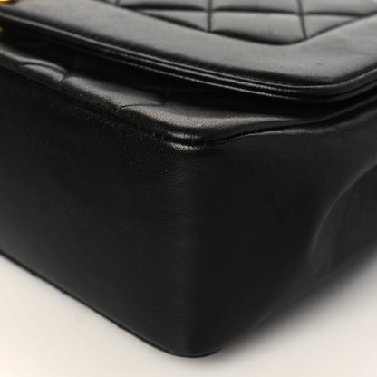 Chanel Lambskin Quilted Medium Single Flap Black 9 of 11