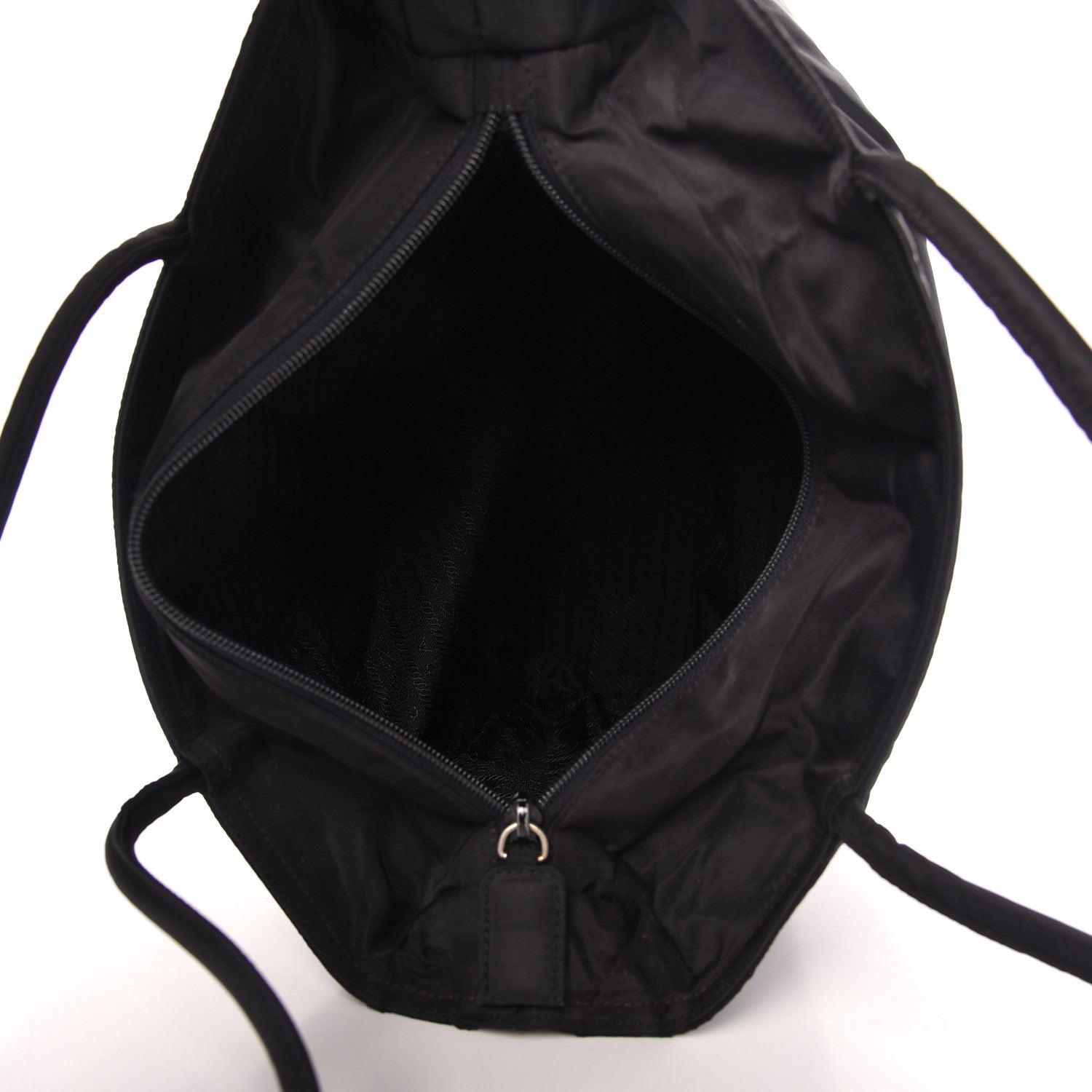 Prada Tessuto Nylon Tote Black 5 of 9