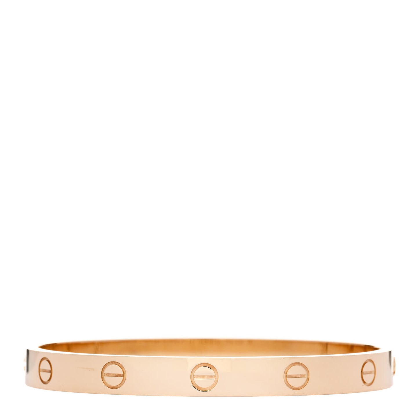 18K Yellow Gold LOVE Bracelet 17