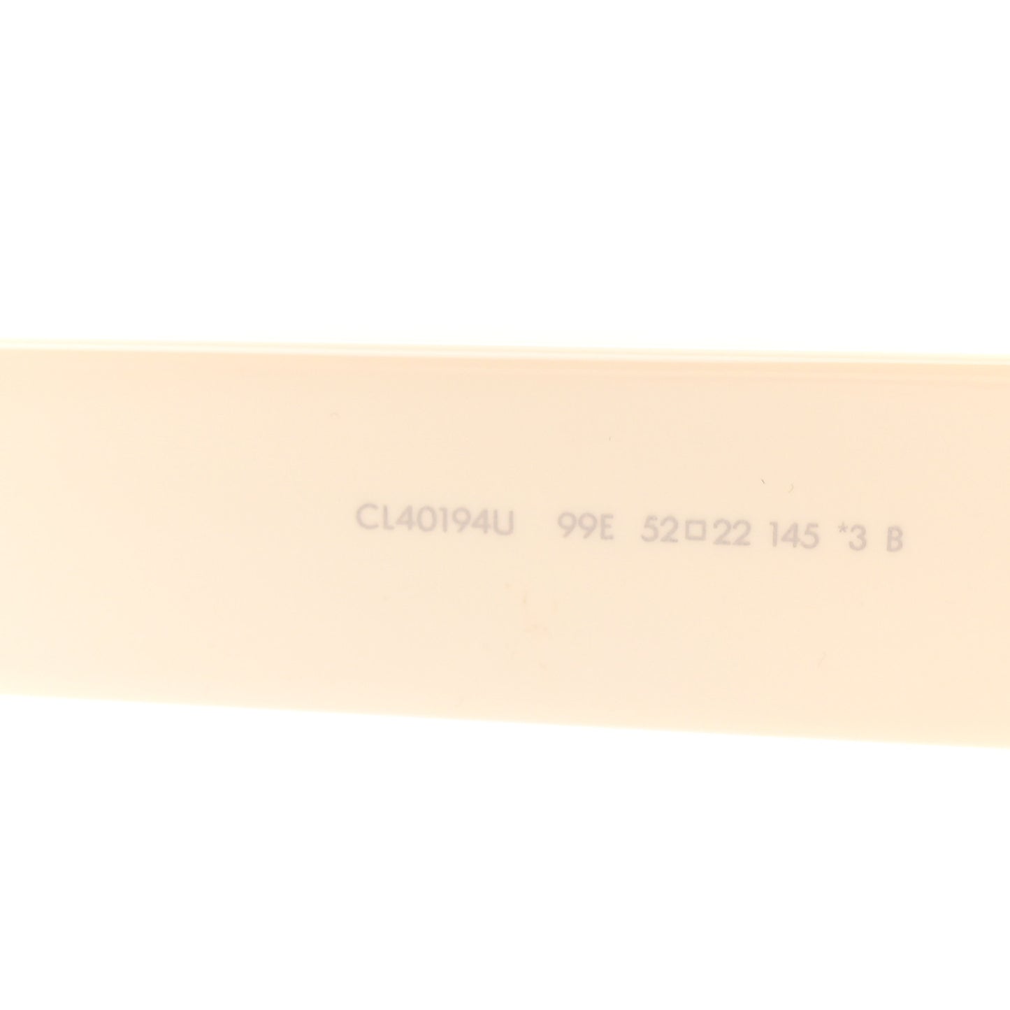 Acetate Triomphe 01 Sunglasses CL 40194U Zebra