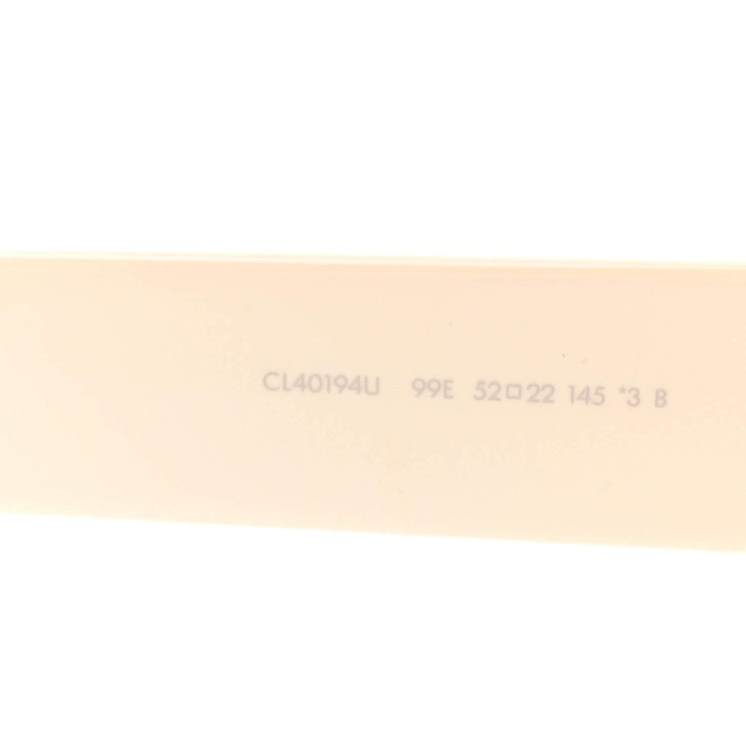 Celine Acetate Triomphe 01 Sunglasses CL 40194U Zebra 6 of 7