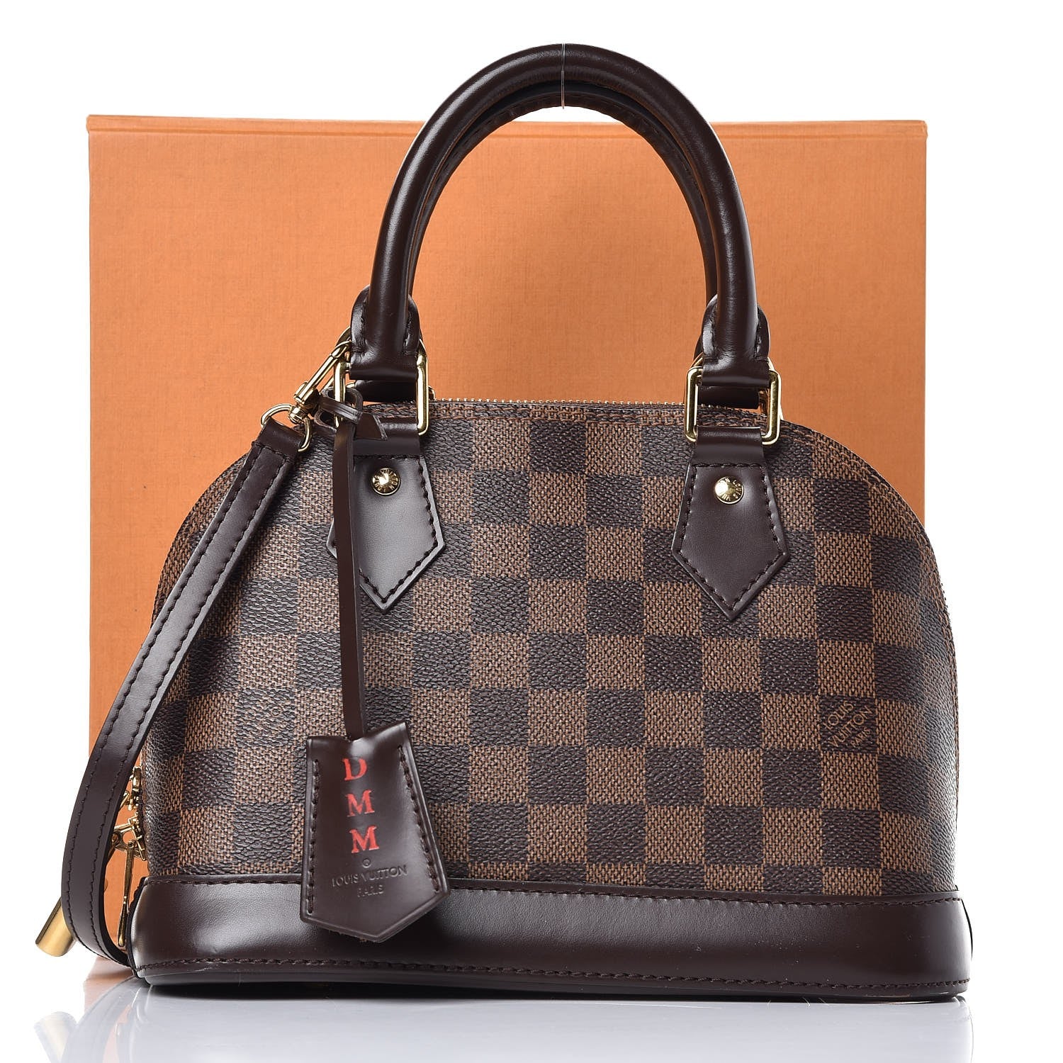 Louis Vuitton Damier Ebene Alma BB 13 of 13