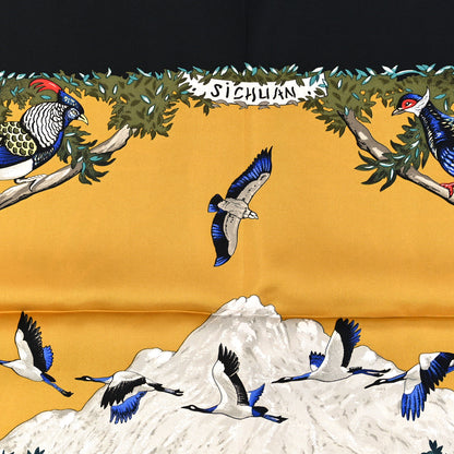 Hermes Silk Sichuan Scarf 90 4 of 4