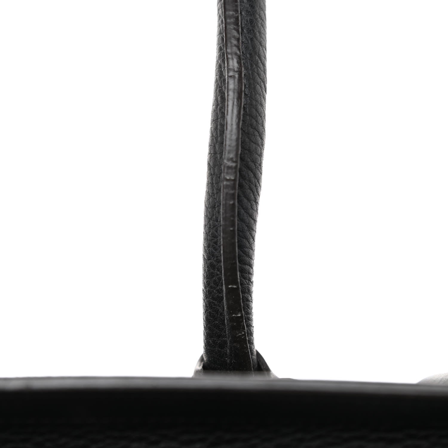 Celine Drummed Calfskin Micro Luggage Black 10 of 11