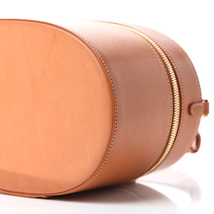 Mansur Gavriel Calfskin Train Case Crossbody Cammello 7 of 13