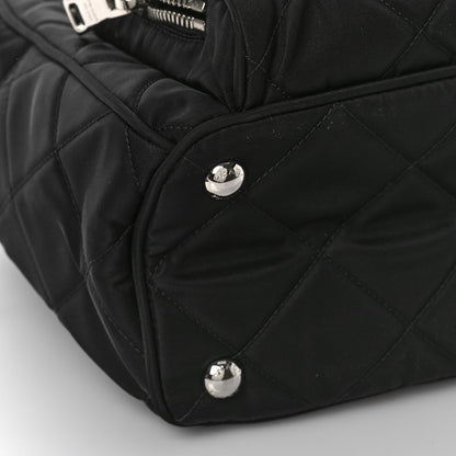 Prada Nylon Tessuto Impuntu Quilted Backpack Black 7 of 8