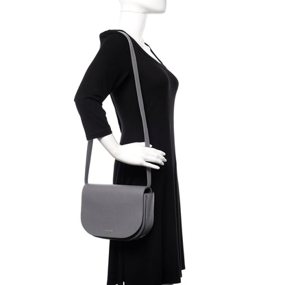 Balenciaga Grained Calfskin Logo S Ville Day Bag Gris Perle Fonce White 2 of 11