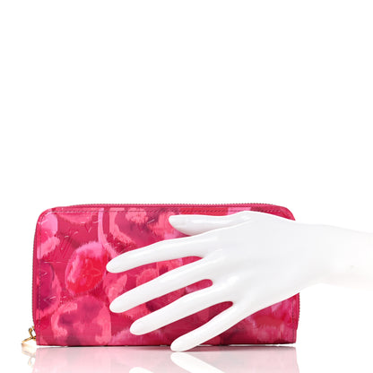 Louis Vuitton Vernis Ikat Zippy Wallet Rose Indien 2 of 7