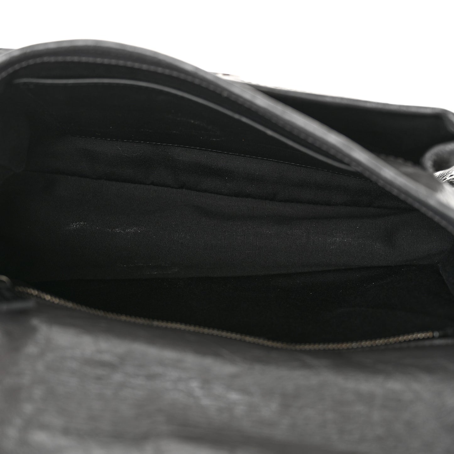 Crinkled Calfskin Matelasse Monogram Medium Niki Chain Satchel Storm