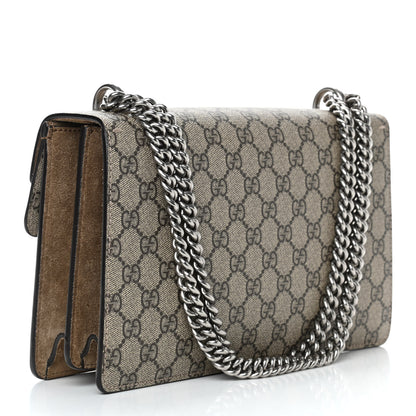 Gucci GG Supreme Monogram Small Dionysus Shoulder Bag Taupe 3 of 11